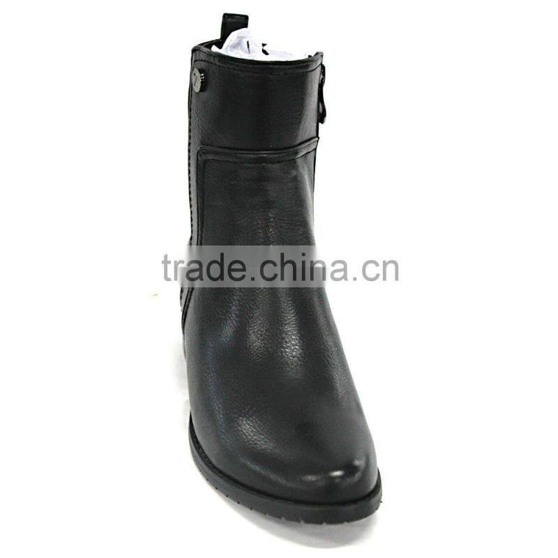 fashion ladies winter boots black short boots