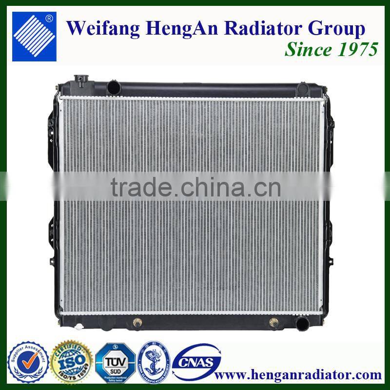 China aluminum car radiator for TOYOTA TUNDRA 2000-2003
