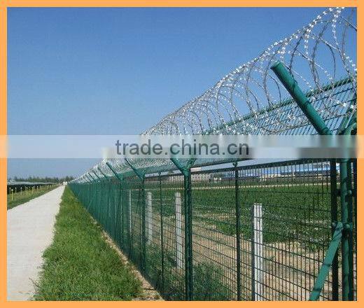 Barbed Tape Security Fencing For Military Sites Direct Manufacture