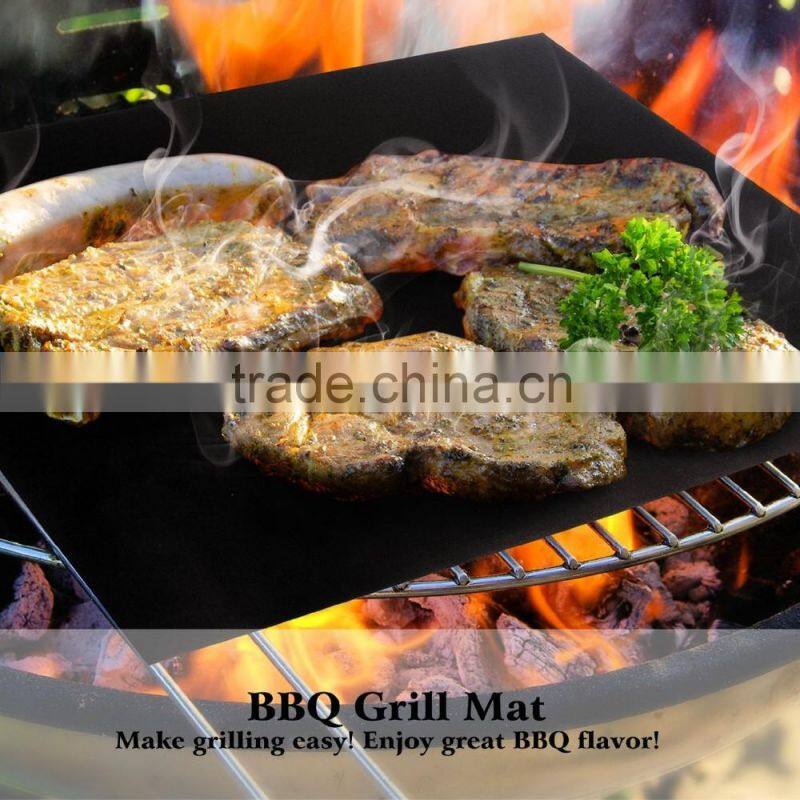 grill mat Used for indirect cooking on gas, charcoal, and electric grills