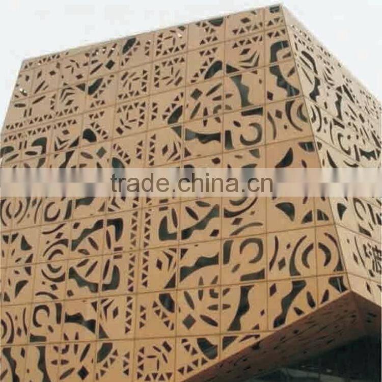 Water Proofing Aluminum/ Steel Wall Panel Exhibition Exterior Decorative Metal Wall Panel