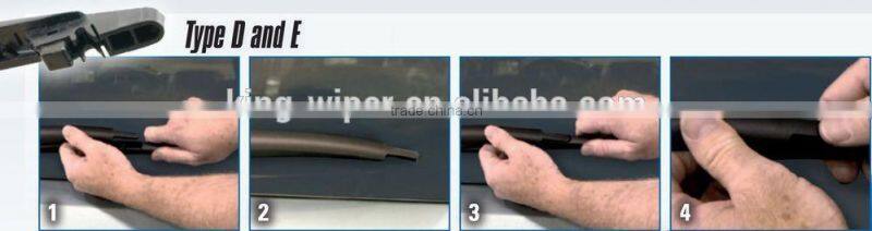 K-214D VOLVO rear wiper blade, Peugeot rear wiper blade, Renault rear wiper blade