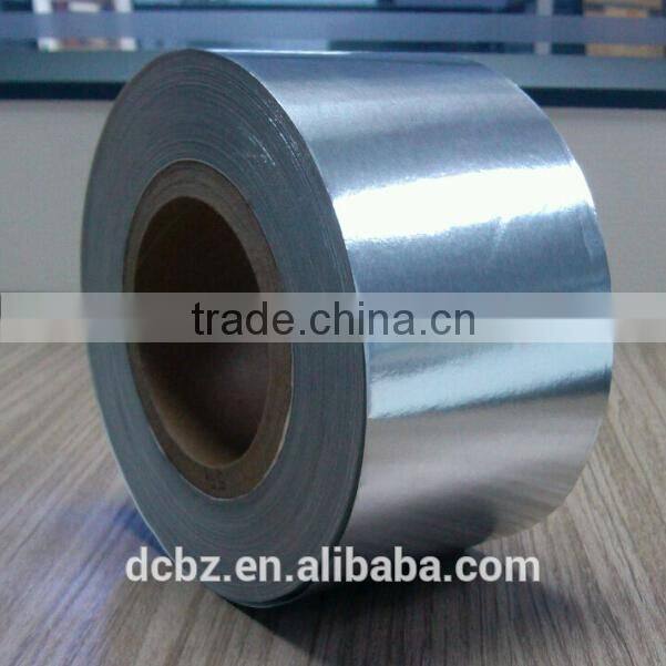 Gold or silver wrapping material aluminum foil paper