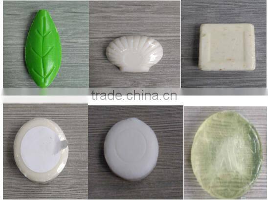 Hotel bath skin care soap pleat wrapped soap