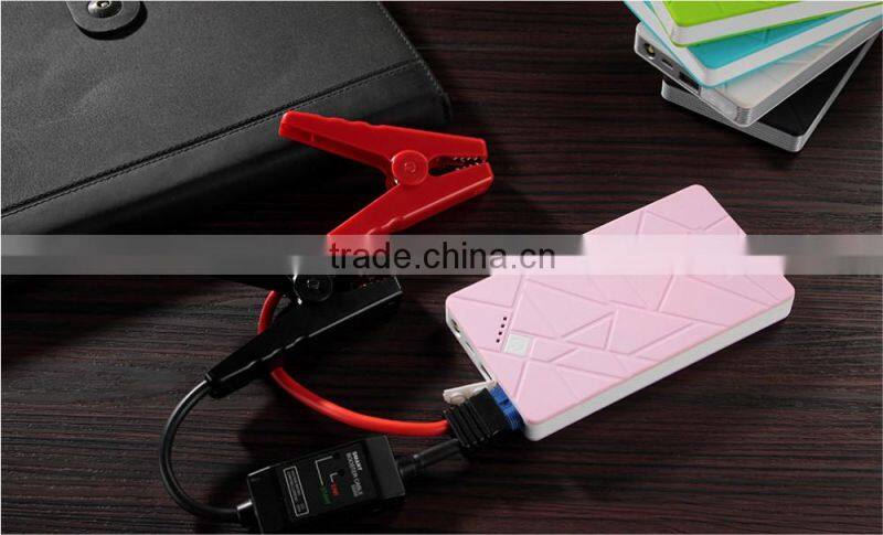 2016 best selling new design power bank jump starter with private mold
