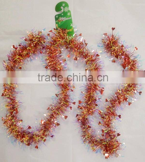 PVC/PET Christmas Tinsel Best Selling Christmas Items Christmas Hanging Decoration
