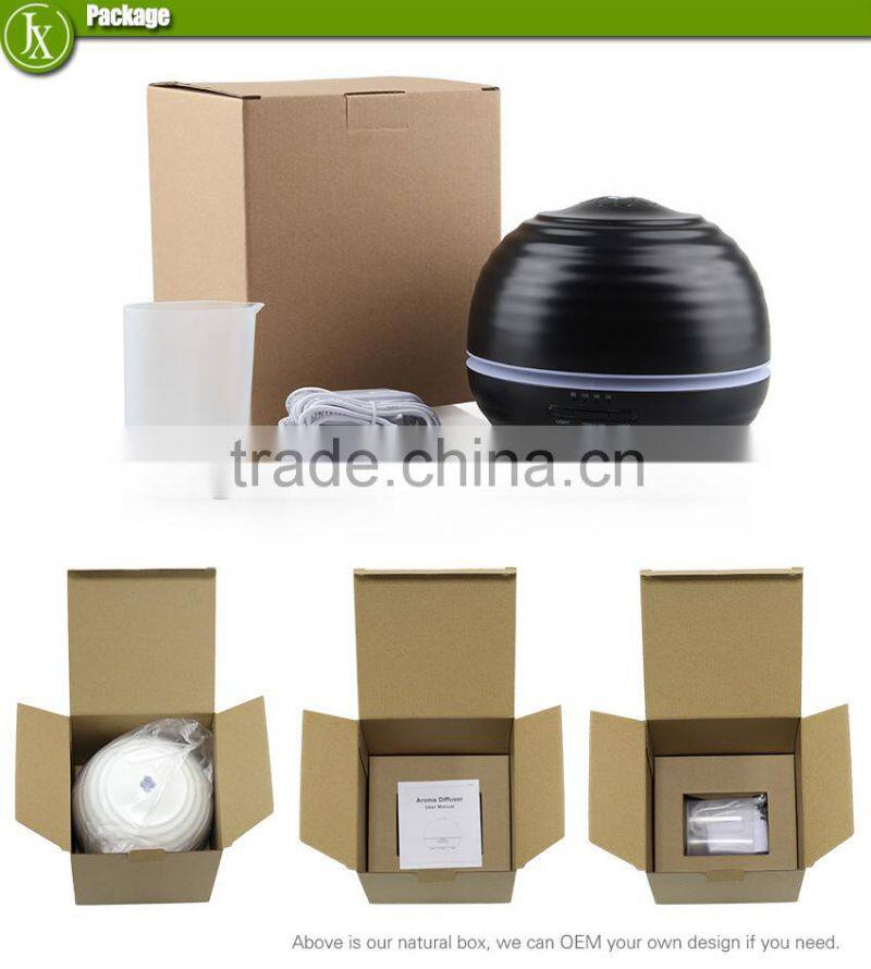 300ML Cool Mist Humidifier Filter Aroma Diffuser With Colorful Led Light