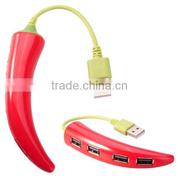 yellow banana usb hub
