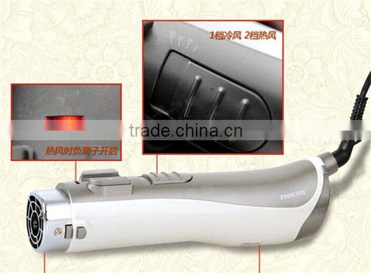 NIKAI newest professional hair brush hair dryer rotating hair styler