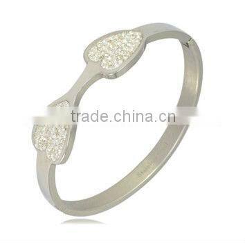 316L stainless steel silver bracelet charms