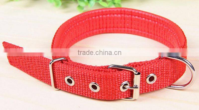 Wholesale Dual Layer Padded Cotton Hunting Dog Collars For Dog