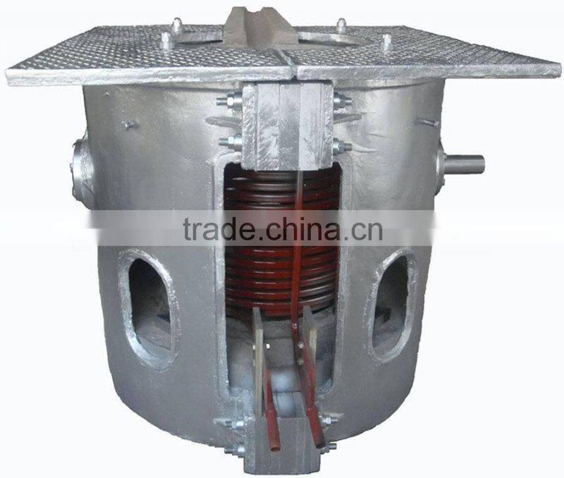 copper melting furnace induction melting furnace for sale