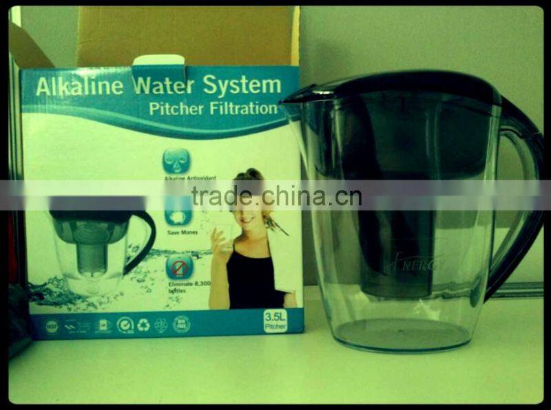 Houseold Pre-filtration water filter pitcher water filter jug water filter pot