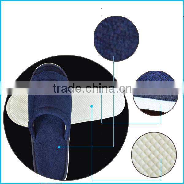 High Quality Open Toe Comfort Ferry Towel EVA Tab Hotel slipper
