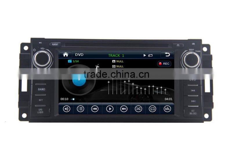 6 inch double din car stereo For JEEP chrysler dodge commander caliber cherokee