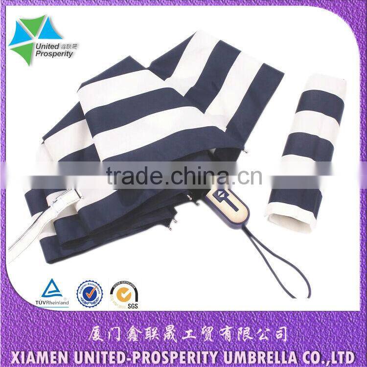 23inch stripe automatic rain umbrella