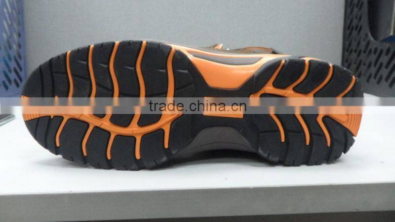 high quality low price nubuck leather eva+ rubber outsole safety shoes 0233-1