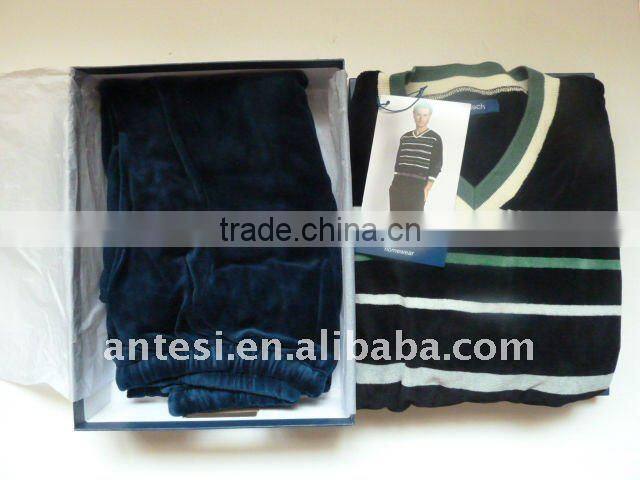 Mens velour pajamas
