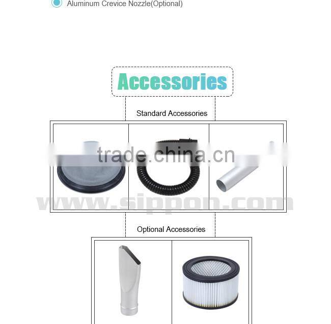 Hand held ash vacuum cleaner