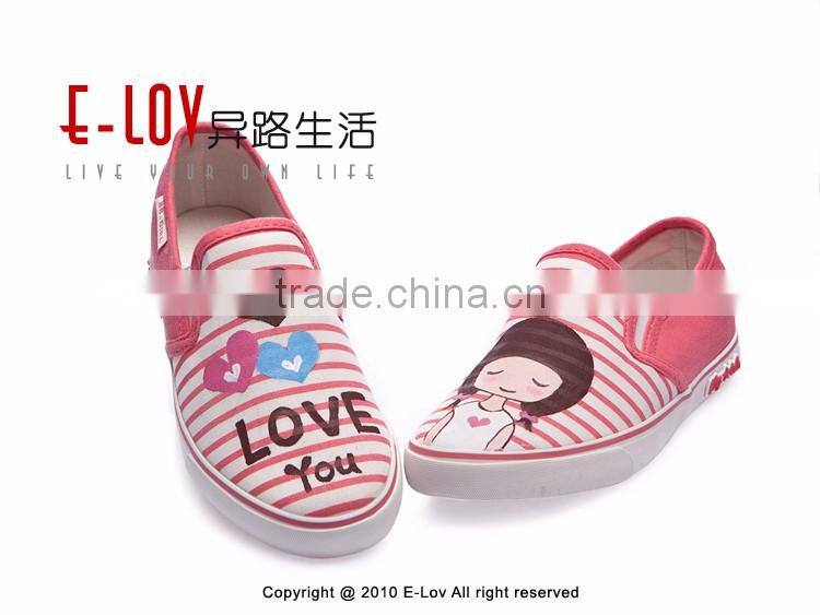 NO.WT005LHot sales high quality china women casual shoes canvas
