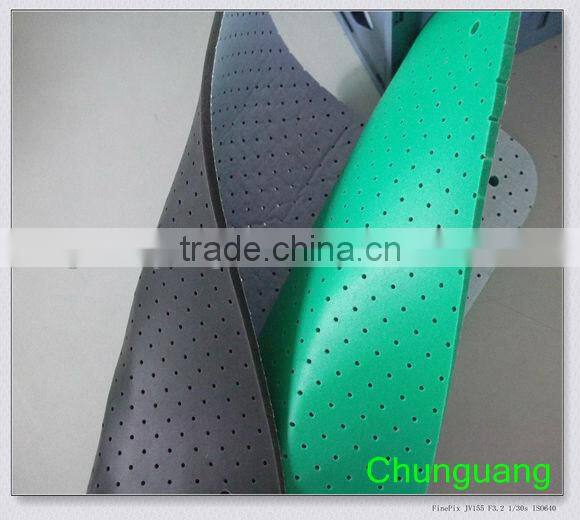 1.5mm Latex foam sheet & roll laminated with fabric and perforated