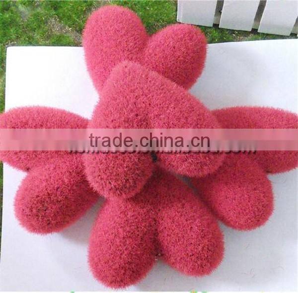 Cute Fake Animal Artificial Topiary Grass Animal For Home Decoration