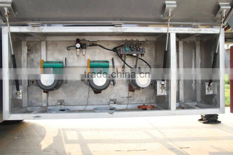 2/3 Axle semi trailer tank trailer for water and fuel / crude oil / chemical / asphalt / bitumen / alcohol / Diesel