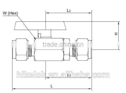 Double Union Ball Valve Medium Pressure Ball Valve Natural Gas Ball Valve
