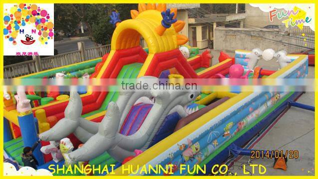 Customized inflatable inflatable bouncy castle for kids