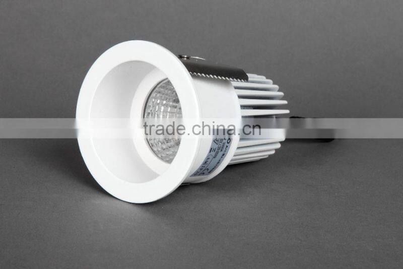 6w 7w recessed cob led downlight with good quality for commercial lighting