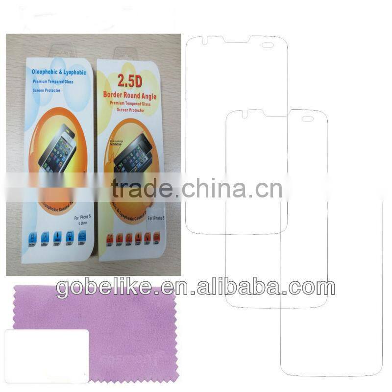 2013 NEW tempered glass screen protector for Blackberry Q10