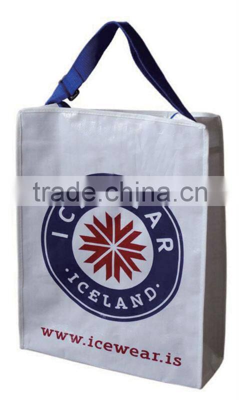 single shoulder bag,buckle bag,pp woven shoulder bag