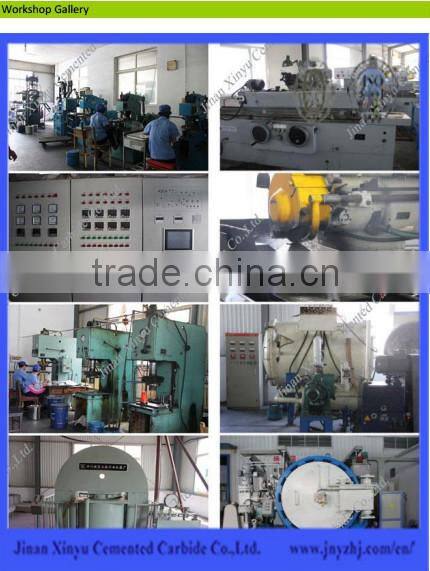 1608 PDC Substrate Bottom Tungsten Carbide Round Flat Tips