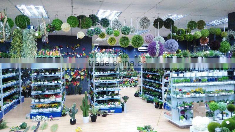 Modern Home Decor Mini Succulent Artificial Plants with Ceramic Pots