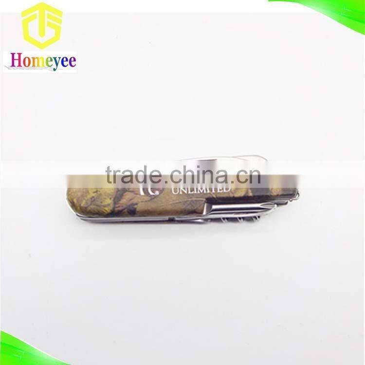 11 in 1 Multi-function knife with camouflage handle