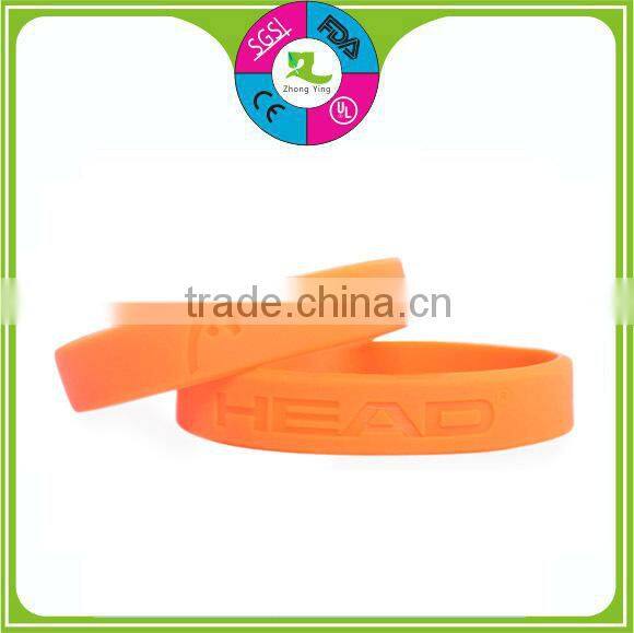 2015 OEM ST silicone wrist band/personalized silicone bracelet/silicone rubber bracelet