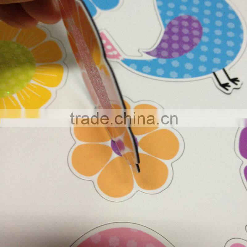 DIY christmas lights sticker design