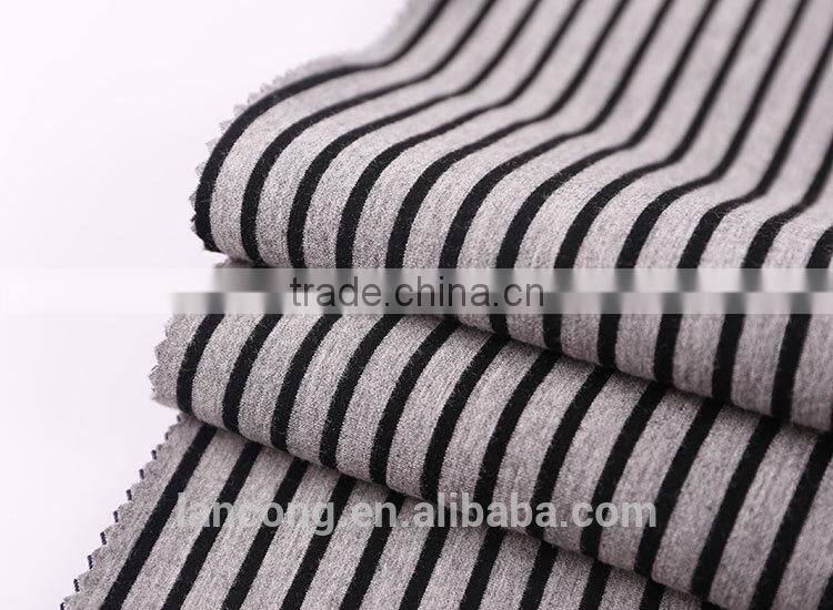 Fashion Spandex Beautiful Stretch Stripes Knit Fabric