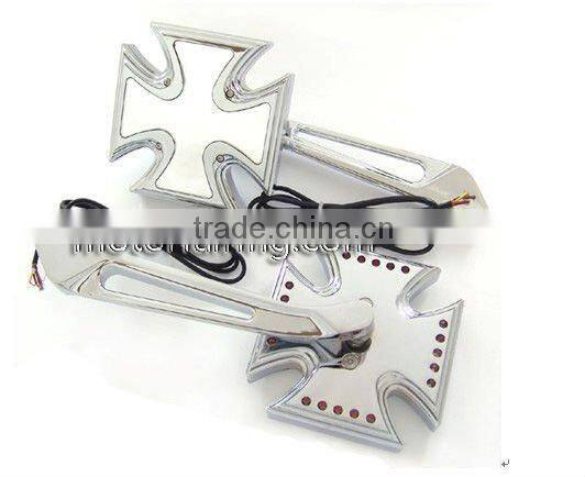 motor view mirror motorcycle mirror for yamaha motor side mirror integrated mirror turn led signal mirror