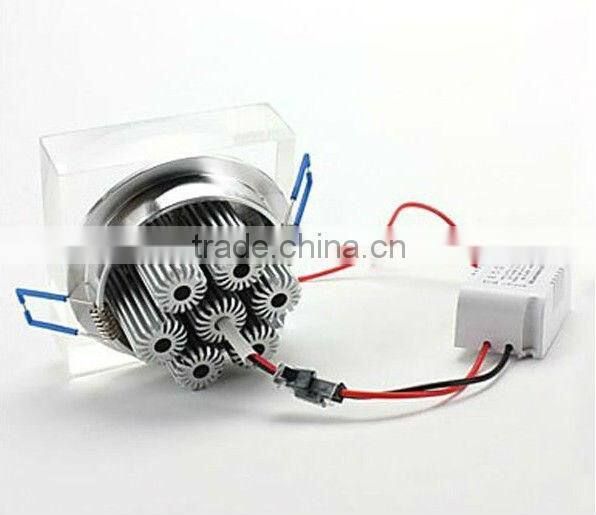 Epistar 12*1w led Ceiling light for Shop lighting, Milky white cover China Hot sell