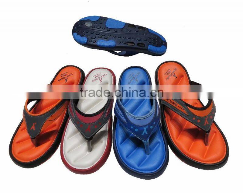 bright color eva flip flops, fashion men slipper
