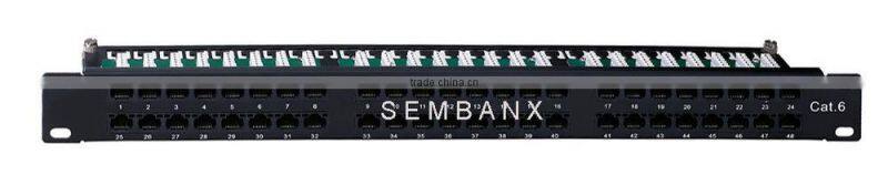 1u 48 port patch panel