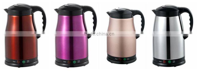 1.5L CE CB Rohs Certificate Factory Price Stainless Steel Electric Kettle made in China
