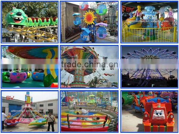 large amusement park rides outdoor Trackless Train For Children
