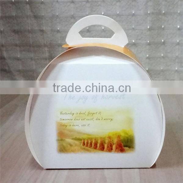 Glossy Lamination Printing Handling cupcakes boxes