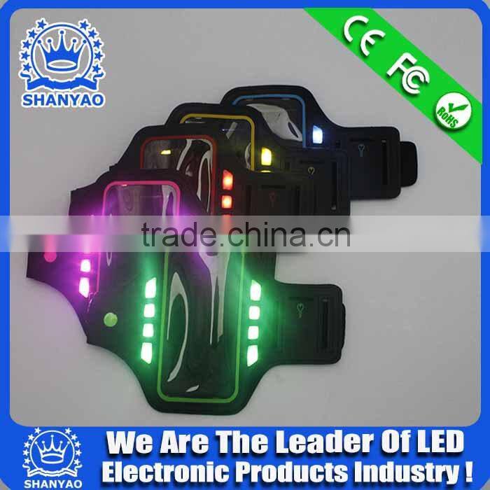 2015 Hot Selling Luminous Mobile Phone Arm Band