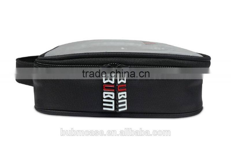 BUBM Clear PVC Portable zipper Digital Storage Bag with Three-piece