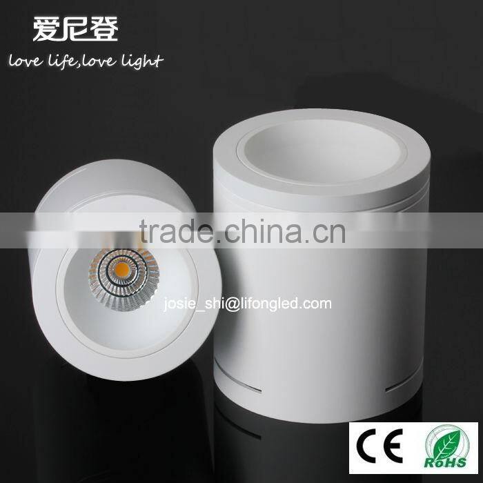 COB Surface mounted led downlights / 10w led downlight / led surface mounted downlight