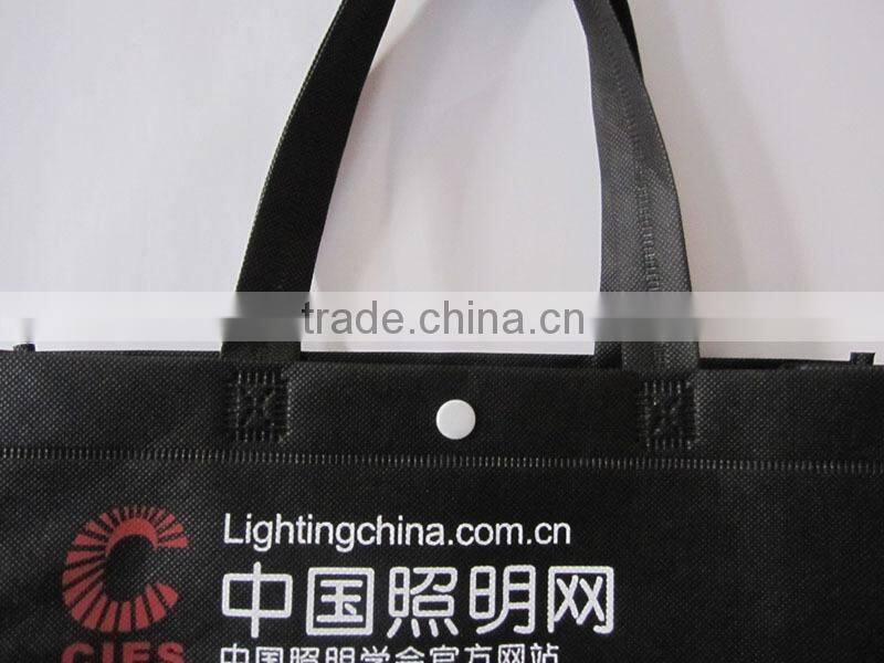 Reusable Eco woven logo printing Shopping bag