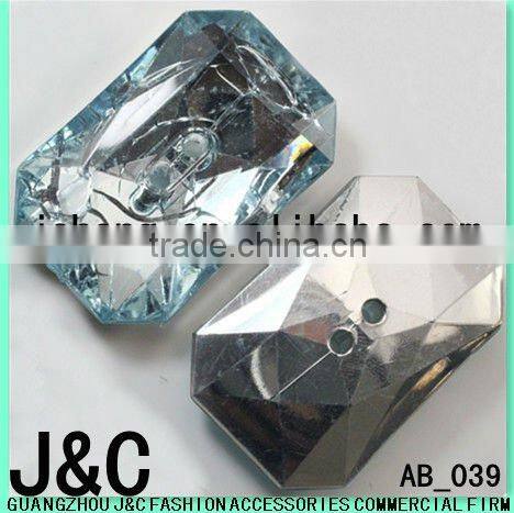 Acrylic Button for Shoes and Clothes